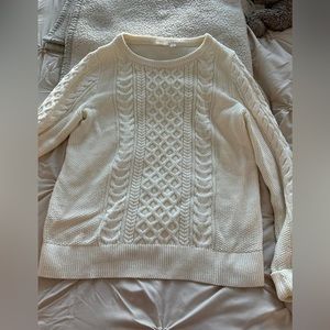 Gap cable knit sweater